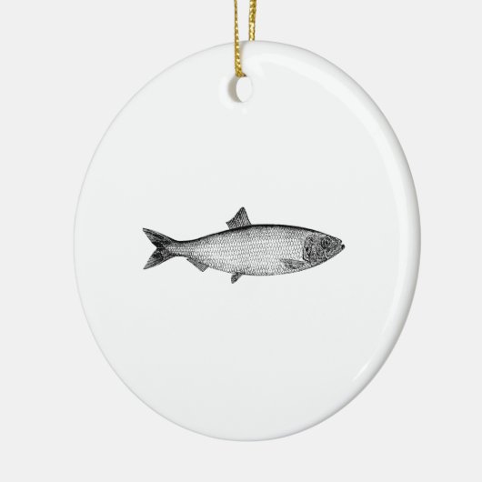 Atlantischer Hering Keramik Ornament (Links)