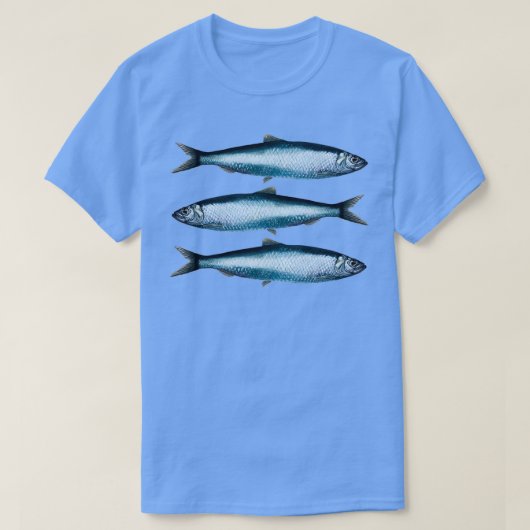 Atlantischer Hering T-Shirt (Design vorne)