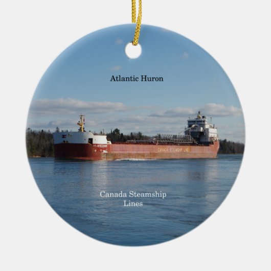 Atlantischer Huron Keramikornament (Vorne)