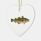 Atlantischer Kabeljau Keramikornament (Links)