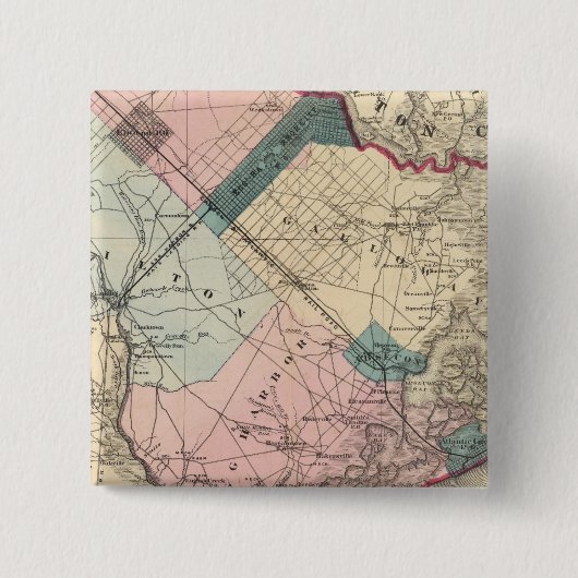 Atlantischer Landkreis, NJ Button (Vorderseite)