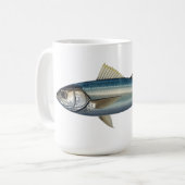 Atlantischer Makrele. Kaffeetasse (Vorderseite Links)