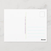 Atlantischer Oktopus Postkarte (Rückseite)