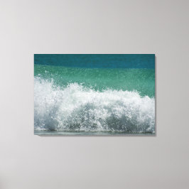 Atlantischer Ozean Breaking curaking wave Leinwanddruck