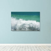 Atlantischer Ozean Breaking curaking wave Leinwanddruck (Insitu (Holzboden))