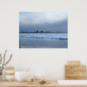 Atlantischer Ozean Gefrorener Poster (Küche)