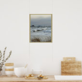 Atlantischer Ozean Gefrorener Poster (Küche)