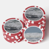 Atlantischer Ozean Pokerchips (Stapel)