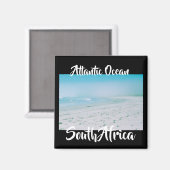 Atlantischer Ozean Südafrika Strandansicht Magnet (Vorderseite/Rückseite)