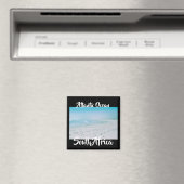 Atlantischer Ozean Südafrika Strandansicht Magnet (In Situ (Geschirrspüler))