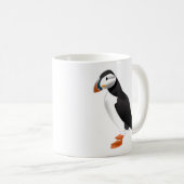 Atlantischer Papageientaucher Kaffeetasse (VorderseiteRechts)