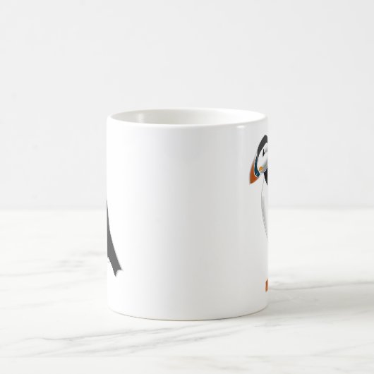 Atlantischer Papageientaucher Kaffeetasse (Mittel)