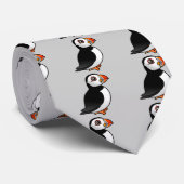 Atlantischer Papageientaucher Krawatte (Gerollt)