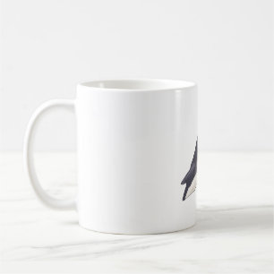 Atlantischer Papageientaucher Vogelart Aquarell-Ku Kaffeetasse