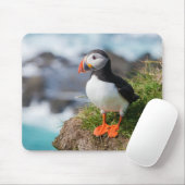 Atlantischer PapageientaucherFratercula Arctica Mousepad (Mit Mouse)