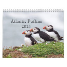 Atlantischer Puffin-Kalender 2021