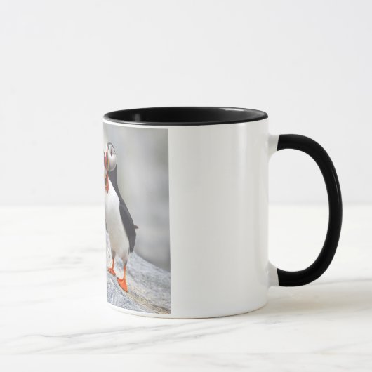 Atlantischer Puffin-Liebe Tasse (Rechts)