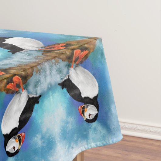 Atlantischer Puffin Tischdecke (Beispiel)