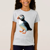 Atlantischer Puffssee Vogelküste T-Shirt (Vorderseite)