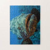 Atlantischer Riesenbarsch Puzzle (Vertikal)