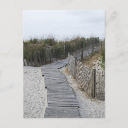 Atlantischer Stadtrand bis Strand Postkarte (Vorderseite)