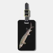 Atlantischer Stör-Gepäckanhänger Gepäckanhänger (Vorderseite vertikal)