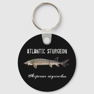 Atlantischer Stör-Titel-Schlüsselanhänger - Scu Schlüsselanhänger