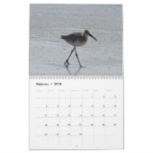 Atlantischer Strand-Kalender Kalender (Feb 2018)