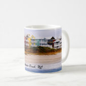 Atlantischer Strand, NC-Kaffee-Tasse Kaffeetasse (VorderseiteRechts)