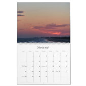 Atlantischer Strandhimmel Zwölfmonatiger Mauerkale Kalender (Mär 2027)