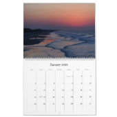 Atlantischer Strandhimmel Zwölfmonatiger Mauerkale Kalender (Jan 2026)