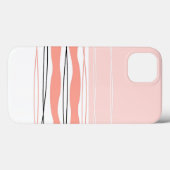 Atlantischer Streifen Pink, horizontaler iPad-Fall Case-Mate iPhone Hülle (Rückseite (Horizontal))