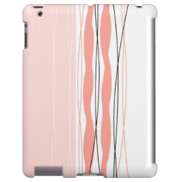 Atlantischer Stripe Pink vertikaler iPad-Fall Case-Mate iPhone Hülle