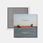 Atlantischer Übermagnet Magnet (Vorderseite/Rückseite)