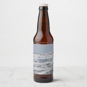 Atlantisches Flaschenetikett Bierflaschenetikett