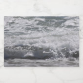 Atlantisches Flaschenetikett Schaumweinetikett (Einzelnes Label)