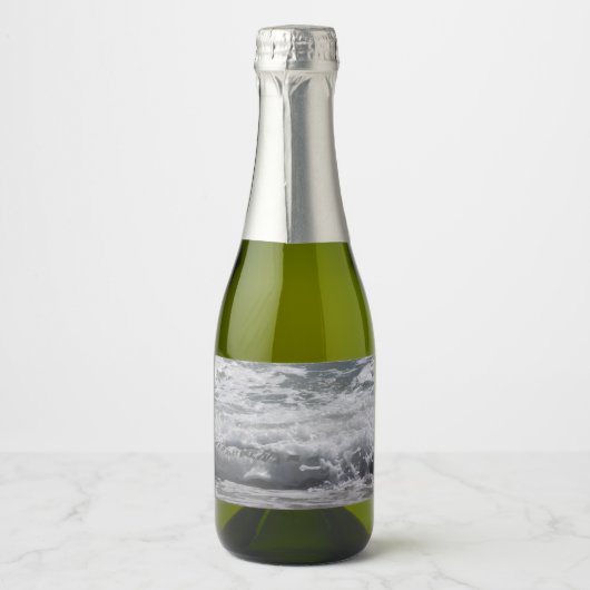 Atlantisches Flaschenetikett Schaumweinetikett (Vorderseite)