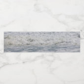 Atlantisches Flaschenetikett Wasserflaschenetikett (Einzelnes Label)