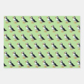 Atlantisches Puffsküste Wildsee-Vogelschutzgebiet  Geschenkpapier Set (Vorderseite 3)