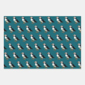Atlantisches Puffsküste Wildsee-Vogelschutzgebiet  Geschenkpapier Set (Vorderseite)