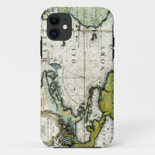 Atlantisches Seediagramm 1691 Case-Mate iPhone Hülle
