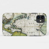 Atlantisches Seediagramm 1691 Case-Mate iPhone Hülle (Rückseite (Horizontal))