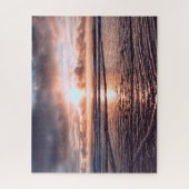 Atlantisches Sonnenuntergang Puzzle (Vertikal)