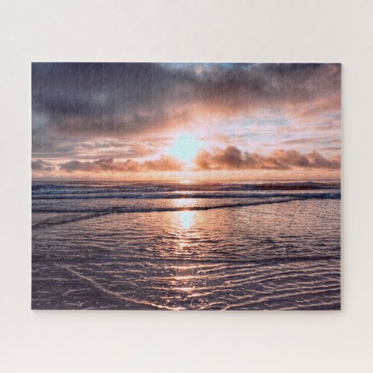 Atlantisches Sonnenuntergang Puzzle (Horizontal)