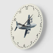 Atlas A400M Luftfahrzeug - 1 Große Wanduhr (Winkel)
