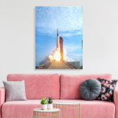 Atlas Agena Zielfahrzeug-Rettungsring für Gemini 1 Leinwanddruck (Insitu (Wohnzimmer))