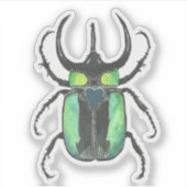 Atlas Beetle Liebe Bug Aufkleber (Vorderseite)
