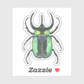 Atlas Beetle Liebe Bug Aufkleber (Blatt)