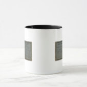 Atlas begleitet Worcester's Epitome Tasse (Zentrum)