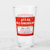 Atlas Brewing Company, Chicago, Illinois Glas (Rückseite)